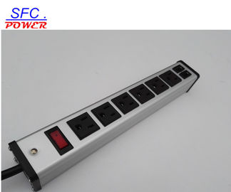 Dual USB port charging and 6 outlets power strip