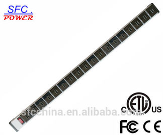 ETL FCC CE Approved aluminum alloy 5V 2.1A USB 18 port charger for Laptop,Smart Charging Strip for Cell Phone