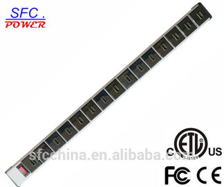 ETL FCC CE Approved aluminum alloy 5V 2.1A USB 15 port charger for Laptop,Smart Charging Strip for Cell Phone