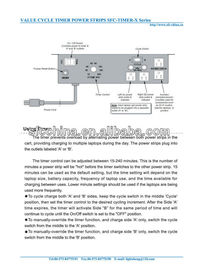 The value cycle timer metal socket,The American outlet power bar with  the timer