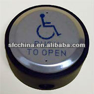 Anti- removal6" round push to open or push to exit
