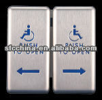 Steel Direction Push to Open or Push to Exit,Automatic Handicap Button Door Opener